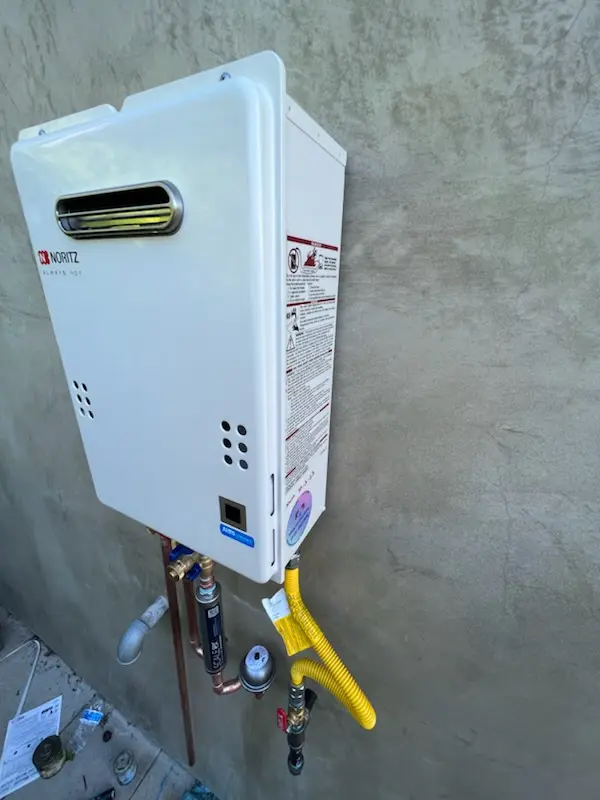Tankless water heater installation for North Hanover homes